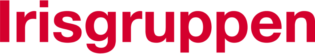 Irisgruppen Logo Röd